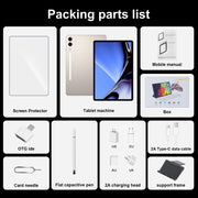 2025 Original Intelligent S10 Pro Tablet 10.1-inch High-definition 4K Full Screen Android 15 16GB+1TB 10000mAh 5G Dual Card Tabl