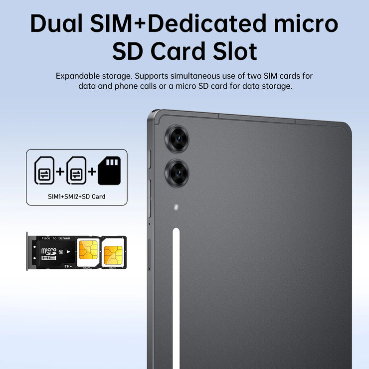 2025 Original Intelligent S10 Pro Tablet 10.1-inch High-definition 4K Full Screen Android 15 16GB+1TB 10000mAh 5G Dual Card Tabl