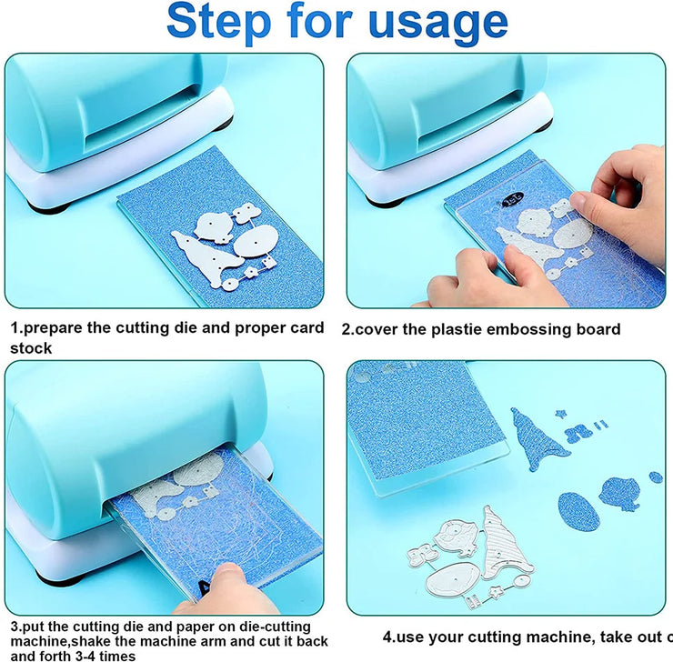 Christmas In 2025 Santa Sleigh presentFelt Dies Metal Cutting Dies for DIY Making Card Scrapbook Embossed Paper Album Craft