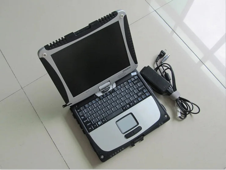 2025.09 MB Star C4 C5 SOFTWARE SSD 480GB Car Diagnostic Laptop Toughbook Cf 19 I5 4G (Rugged,Touchscreen) WINDOWS10