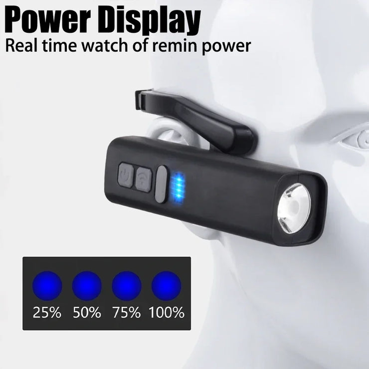 2025 New Headlight With Bright Light And Bright Outdoor Mountaineering Night Fishing Special Battery Life Extra Long Sensor Head