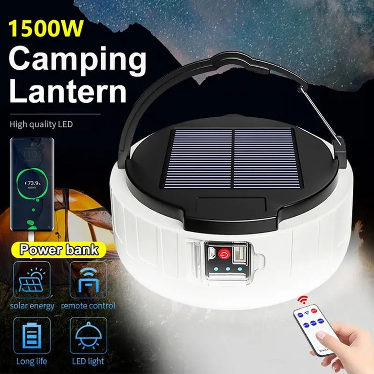 Trending Products 2025 New Arrivals Solar Camping Lights String Smart LED Night Light Outdoor Waterproof IP65 Lighting Fixture