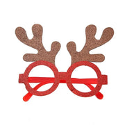 Christmas Glasses Plastic Decorative Glasses Kid Xmax Party Costume Accessory Photo Props Christmas Decoration decoración hogar