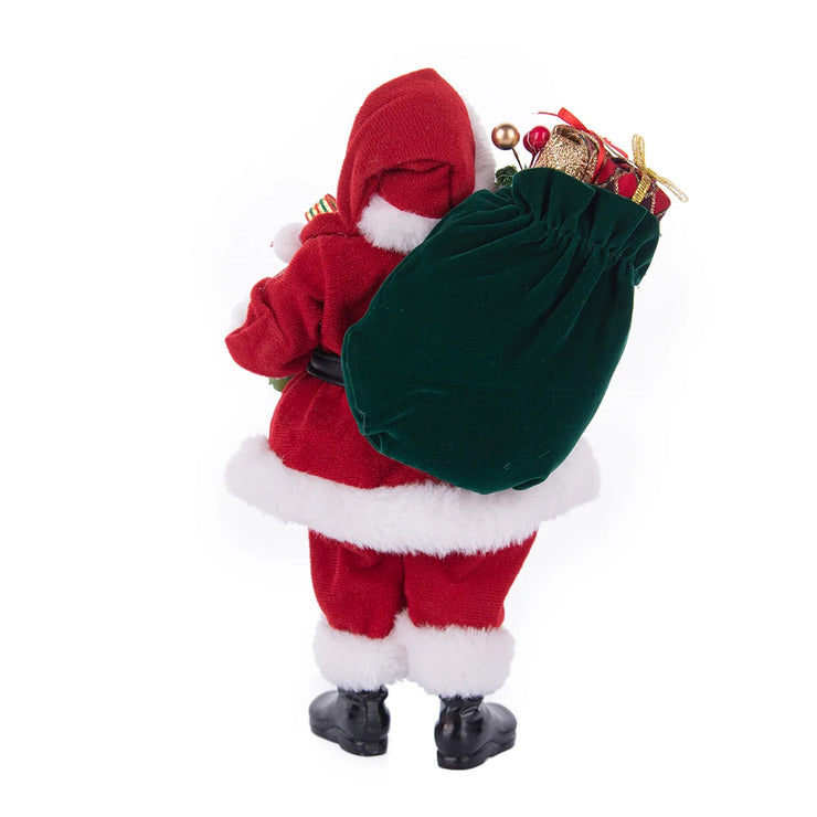 Christmas Tree Decor KitchenMrs Claus Figurines Home Decoration Christmas Holiday Collection 28CM Standing Grandma Santa Claus