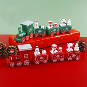 Christmas Train Cake Ornament 2025 New Year Day Gift Xmas Cake Decoration Navidad Party Cake Decor Christmas Decorations 2024