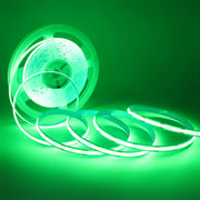 CR2025 Powered COB LED Light Strip 5V 8mm PCB Flexible Tape Ribbon Night Lamp TV Backlights Warm/White/Red/Green/Pink/Ice Blue