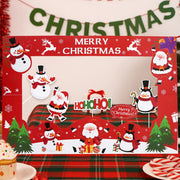 Christmas Photo Frame 2025 Merry Christmas Decorations for Home Navidad Cristmas Party Supplies Ornament Xmas Gift New Year 2026