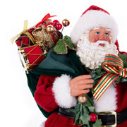 Christmas Tree Decor KitchenMrs Claus Figurines Home Decoration Christmas Holiday Collection 28CM Standing Grandma Santa Claus