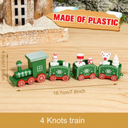 Christmas Train Merry Christmas Decorations For Home 2025 Cristmas Ornament Xmas Navidad Noel Gifts Happy New Year 2026 Gifts
