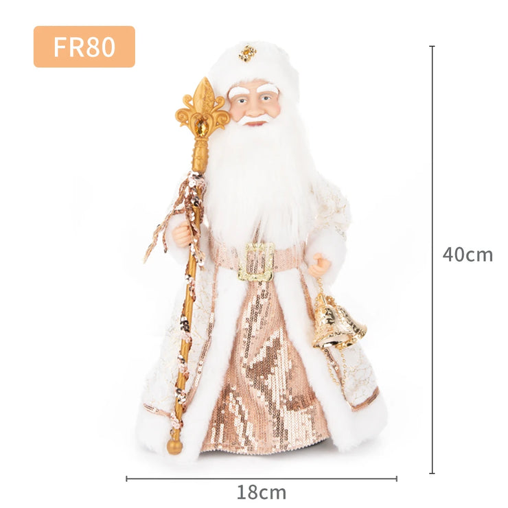 Christmas Santa Claus Doll 2024 Christmas Tree Ornament Merry Christmas Decorations For Home Navidad Natal Gifts New Year 2025