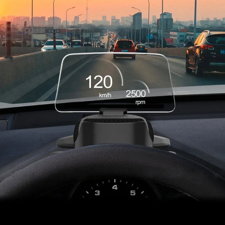 2025 TOP Selling Head-up Display for Car  Hands Free and Remote Control LED HUD003