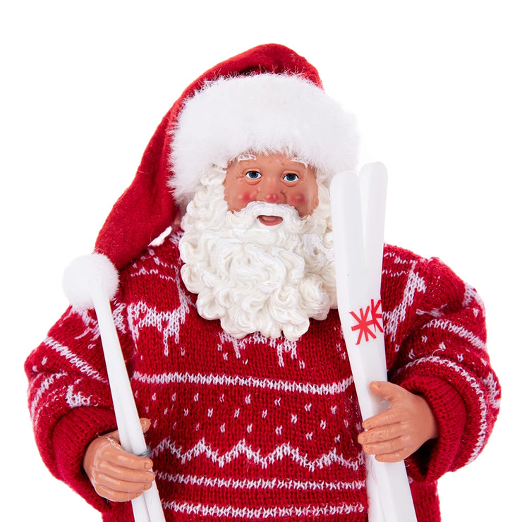 Christmas Tree Decor KitchenMrs Claus Figurines Home Decoration Christmas Holiday Collection 28CM Standing Grandma Santa Claus