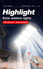 2025 Newly Upgraded Outdoor Solar Lamp 6000000LM Ultra-Bright Solar Light With Inductive Courtyard Lights Street Garden Lanterns