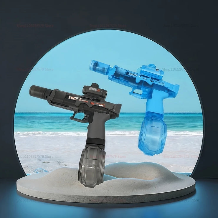 2025 Led Light Emitting Electric Water Gun Toys Children Automatic Sensor Lights Outdoor Toy Kids Adults Summer Water Fight Play