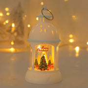 Christmas Lantren Led Light 2024 Christmas Decoration for Home Room Bedroom Fairy Lights Navidad New Year Decorative Lamp