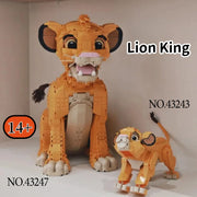 2025 Christmas Promotion The Lion King Simba 43247 43243 Decoration Building Block Series Adult kids Boys and Girls Toys gifts