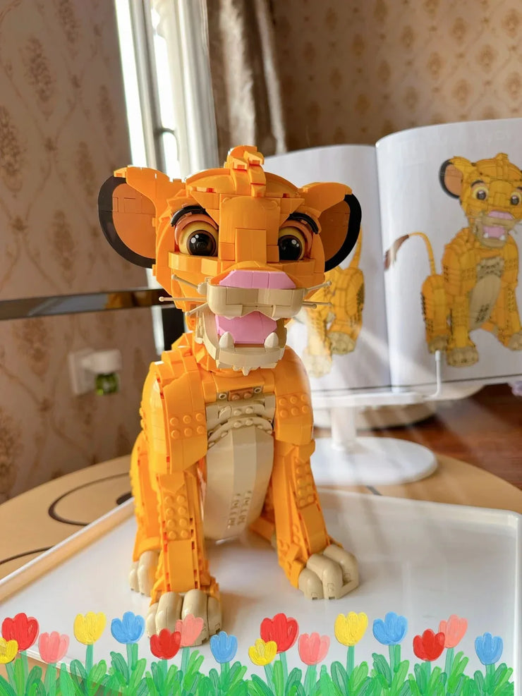 2025 Christmas Promotion The Lion King Simba 43247 43243 Decoration Building Block Series Adult kids Boys and Girls Toys gifts