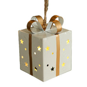 Christmas Wrought Iron Box Festive Wrought Iron Decoration For Family Christmas Ornaments 2025 New Year's Supplies