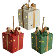 Christmas Wrought Iron Box Festive Wrought Iron Decoration For Family Christmas Ornaments 2025 New Year's Supplies