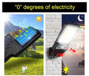 2025 350000LM Outdoor Solar Lights Motion Sensor Solar Waterproof Security Wall Lighting Garden Wall Courtyard Path Lighting