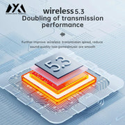 2025 Airs Pro Wireless Bluetooth Headphones - HiFi Sound, Low Latency, Noise-Canceling Earphones, High Design Quality