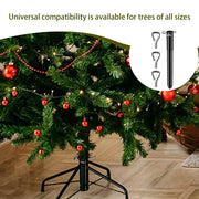 Christmas Tree Height Extender Multipurpose Metal Artificial Tree Riser Wear-Resistant Artificial Tree Riser for 0.5-1.25 Inch