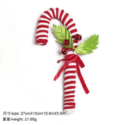 Christmas Decorations Candy Snow Berries Artificial Bouquet Xmas Tree Pendant Ornament Home Decor New Year 2025 Gift Accessories