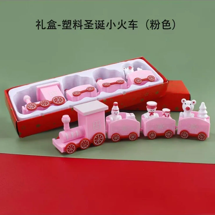 Christmas Train Merry Christmas Decorations For Home 2025 Cristmas Ornament Xmas Navidad Noel Gifts Happy New Year 2026 Gifts