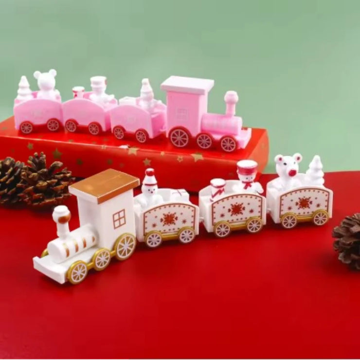 Christmas Train Merry Christmas Decorations For Home 2025 Cristmas Ornament Xmas Navidad Noel Gifts Happy New Year 2026 Gifts