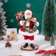 Christmas Tree Decor KitchenMrs Claus Figurines Home Decoration Christmas Holiday Collection 28CM Standing Grandma Santa Claus