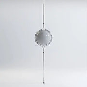 2025 Modern Creative LED Floor Lamp Chrome Metal White Acrylic Ball Lights Art Lighting Living Dining Room Bedroom Home Decor