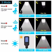 2025 350000LM Outdoor Solar Lights Motion Sensor Solar Waterproof Security Wall Lighting Garden Wall Courtyard Path Lighting