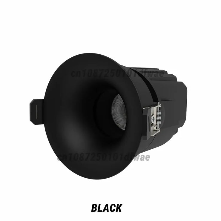 2025 New type LED curved surface spotlights, anti-glare downlights, living room and bedroom ceiling lights for indoor lighting