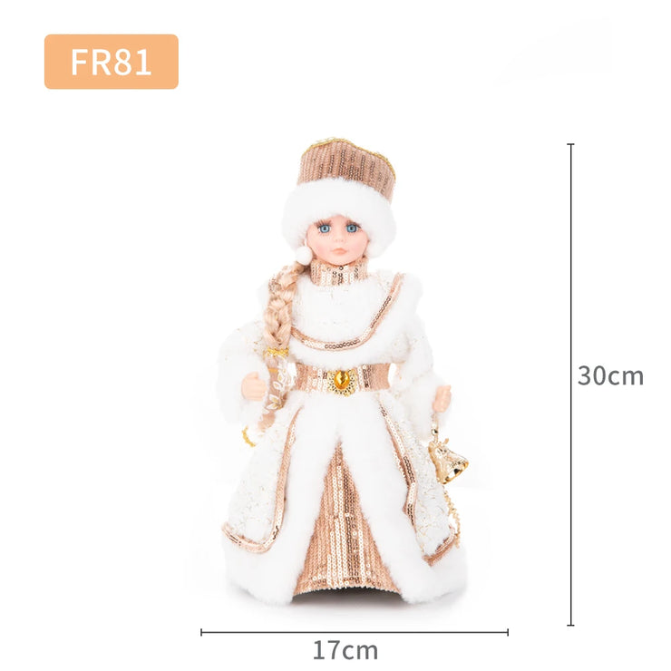 Christmas Santa Claus Doll 2024 Christmas Tree Ornament Merry Christmas Decorations For Home Navidad Natal Gifts New Year 2025