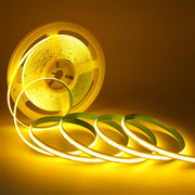 CR2025 Powered COB LED Light Strip 5V 8mm PCB Flexible Tape Ribbon Night Lamp TV Backlights Warm/White/Red/Green/Pink/Ice Blue