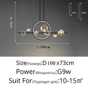 2025 New Modern LED Pendant Light For Home Use In Nordic Countries Suitable For Living Room Kitchen Dining Room Lighting Fixture