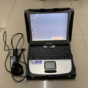 2025.09 MB Star C4 C5 SOFTWARE SSD 480GB Car Diagnostic Laptop Toughbook Cf 19 I5 4G (Rugged,Touchscreen) WINDOWS10