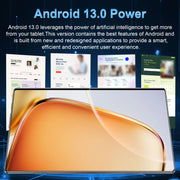 2025 Tablet Android 20000mAh 10.36 inch Global Version 22GB+2TB New Network 14 Core Android 13.0 Wifi Tablet