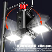 2025 LED Flashlight 1000LM USB Rechargeable COB Work Lights IPX4 Waterproof Keychain Light Lantern for Outdoor Camping Hiking