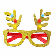 Christmas Glasses Plastic Decorative Glasses Kid Xmax Party Costume Accessory Photo Props Christmas Decoration decoración hogar