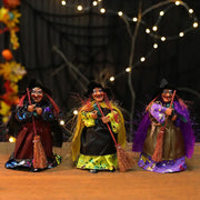 2025 New Halloween Witch Hanging Decoration Ghost House Ceiling Halloween Decoration Scene Arrangement Hanging Witch