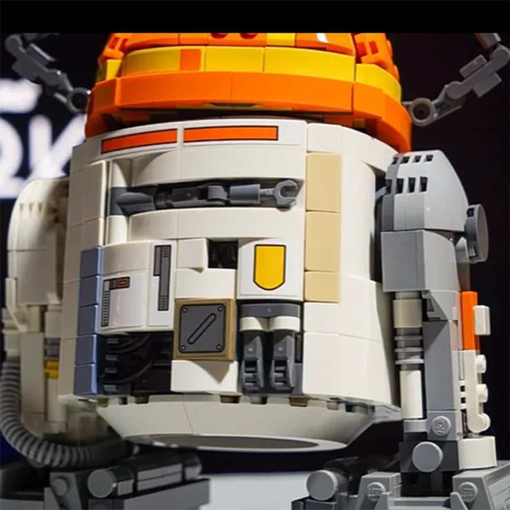 In 2025, new product 75416 robot setting model building blocks creative assembly children&