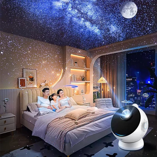 2025 Dynamic Meteor 12 in 1 Ultra Clear Galaxy Projector Lamp Rotary Planetarium Projector Light with Music Player for Kids Gift