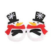 Christmas Glasses Plastic Decorative Glasses Kid Xmax Party Costume Accessory Photo Props Christmas Decoration decoración hogar