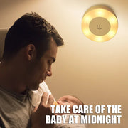 Led Light Portable USB Rechargeable Night Light for Living Room and Bedroom Lighting. Lamps Lamp Home Decorations Decor Lights