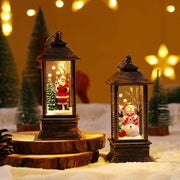 Christmas LED interior windproof light, holiday gift, table ornament night light, Christmas decoration