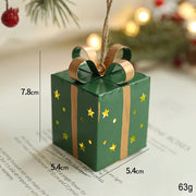 Christmas Wrought Iron Box Festive Wrought Iron Decoration For Family Christmas Ornaments 2025 New Year's Supplies