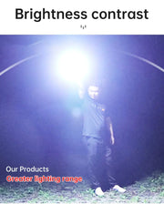 Trending Products 2025 New Arrivals Solar Camping Lights String Smart LED Night Light Outdoor Waterproof IP65 Lighting Fixture