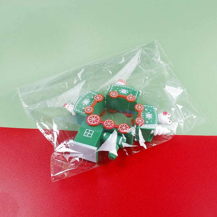 Christmas Train Cake Ornament 2025 New Year Day Gift Xmas Cake Decoration Navidad Party Cake Decor Christmas Decorations 2024