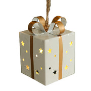 Christmas Wrought Iron Box Festive Wrought Iron Decoration For Family Christmas Ornaments 2025 New Year's Supplies